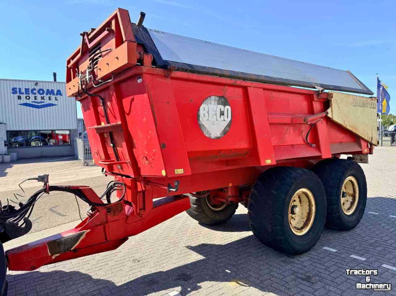 Erdbau-kipper Beco Gigant 200 Zandkipper