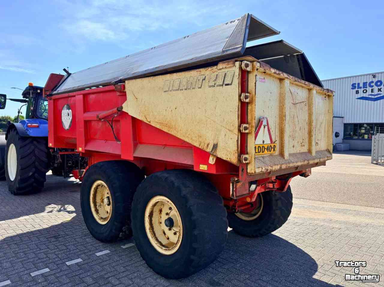 Erdbau-kipper Beco Gigant 200 Zandkipper