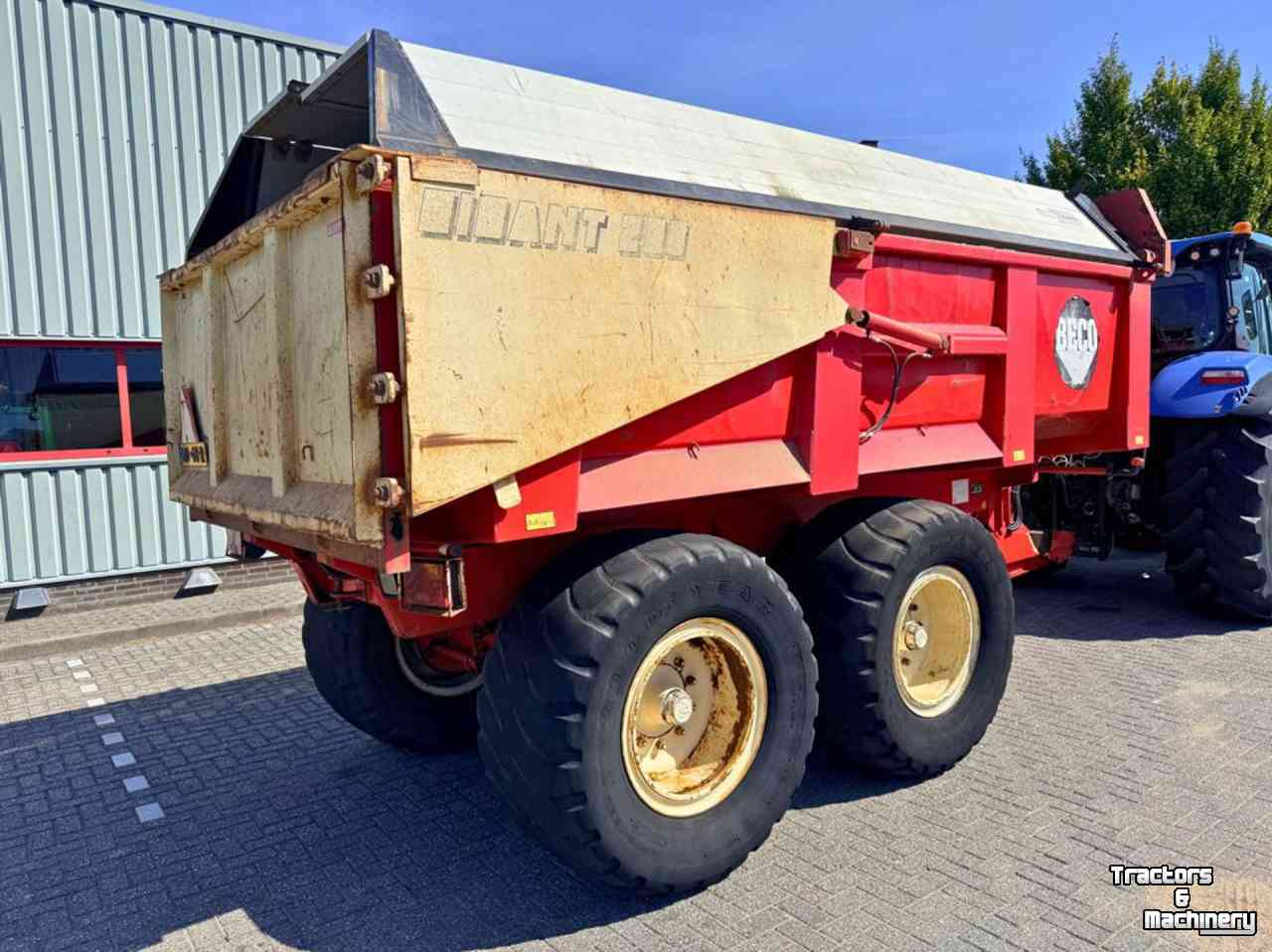 Erdbau-kipper Beco Gigant 200 Zandkipper