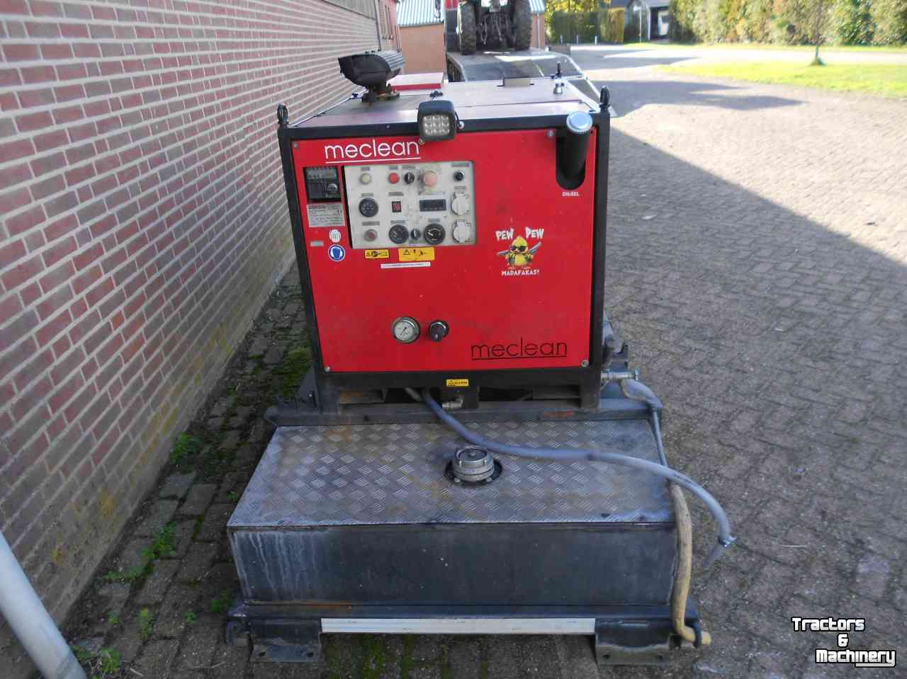 Hochdruckreiniger Kalt / Warm Meclean mobiel warm water reiniger unit