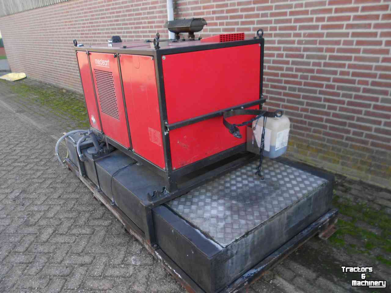 Hochdruckreiniger Kalt / Warm Meclean mobiel warm water reiniger unit