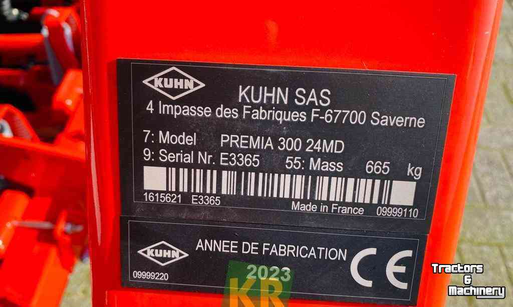 Drillmaschine Kuhn Premia 300 24md