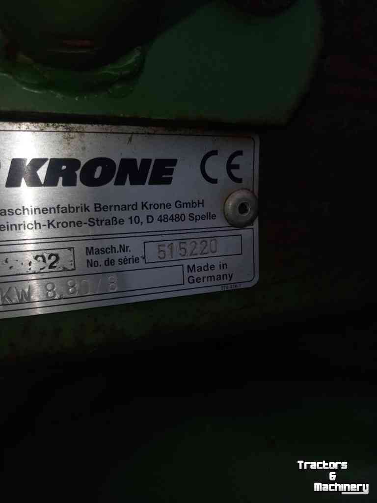 Kreiselheuer Krone KW 8.80/8 schudder