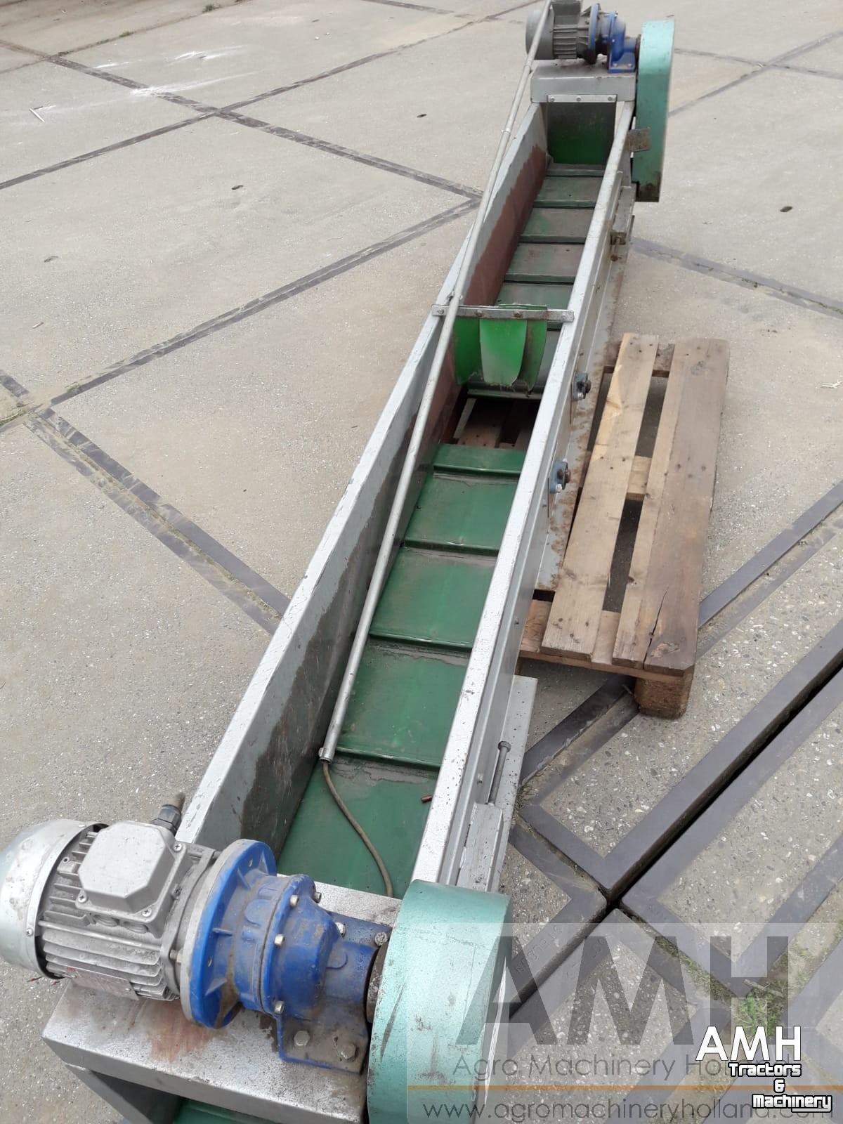 Förderband Pro-Pak Dubbele vlakke afvoerband 2x1400x250 afvoerband dischargebelt querband