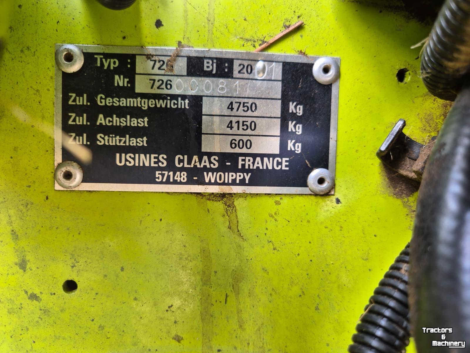 Pressen Claas Rollant 250 Uniwrap