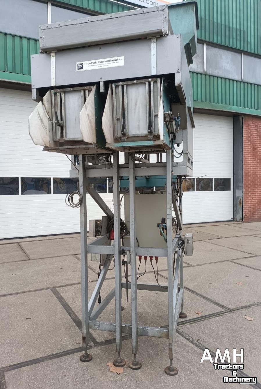 Absackmaschinen Pro-Pak Weger 2EW 2000 TP  Pro-Pak 2 baks weger afweger waage wiegemaschine