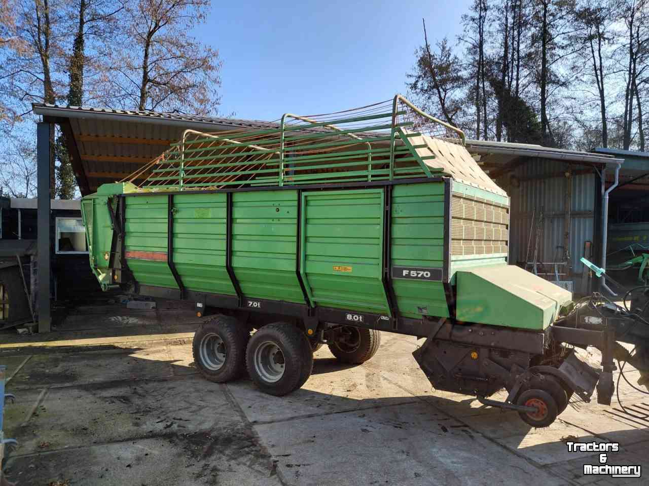 Lade- und Dosierwagen Deutz-Fahr F 570