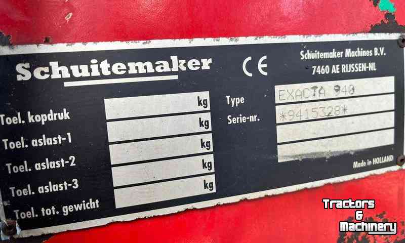 Grünlandinjektor Schuitemaker EXACTA 940
