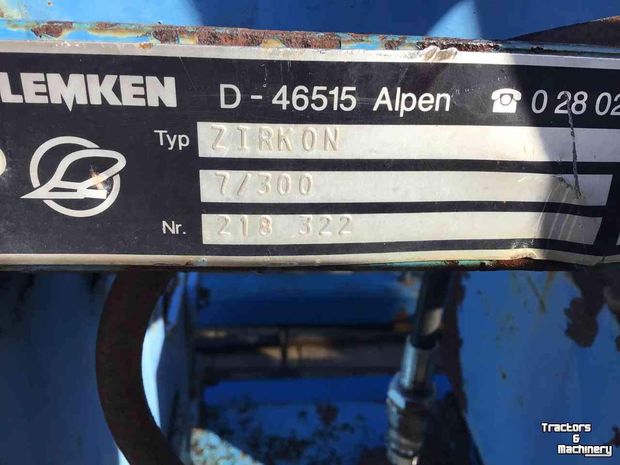 Kreiselegge Lemken Zirkon 7-300