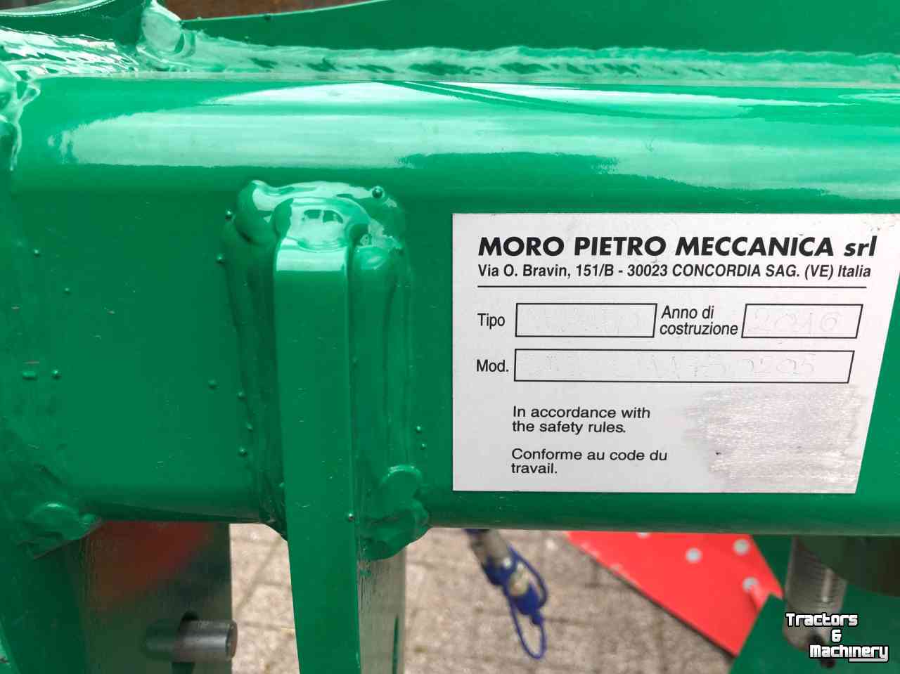 Pflüge  Moro Pietro EVM5 1schaar diepploeg