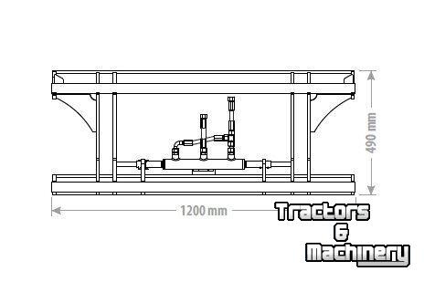 Adapter Qmac MERKADAPTER EURO HD 3000KG HYDR.
