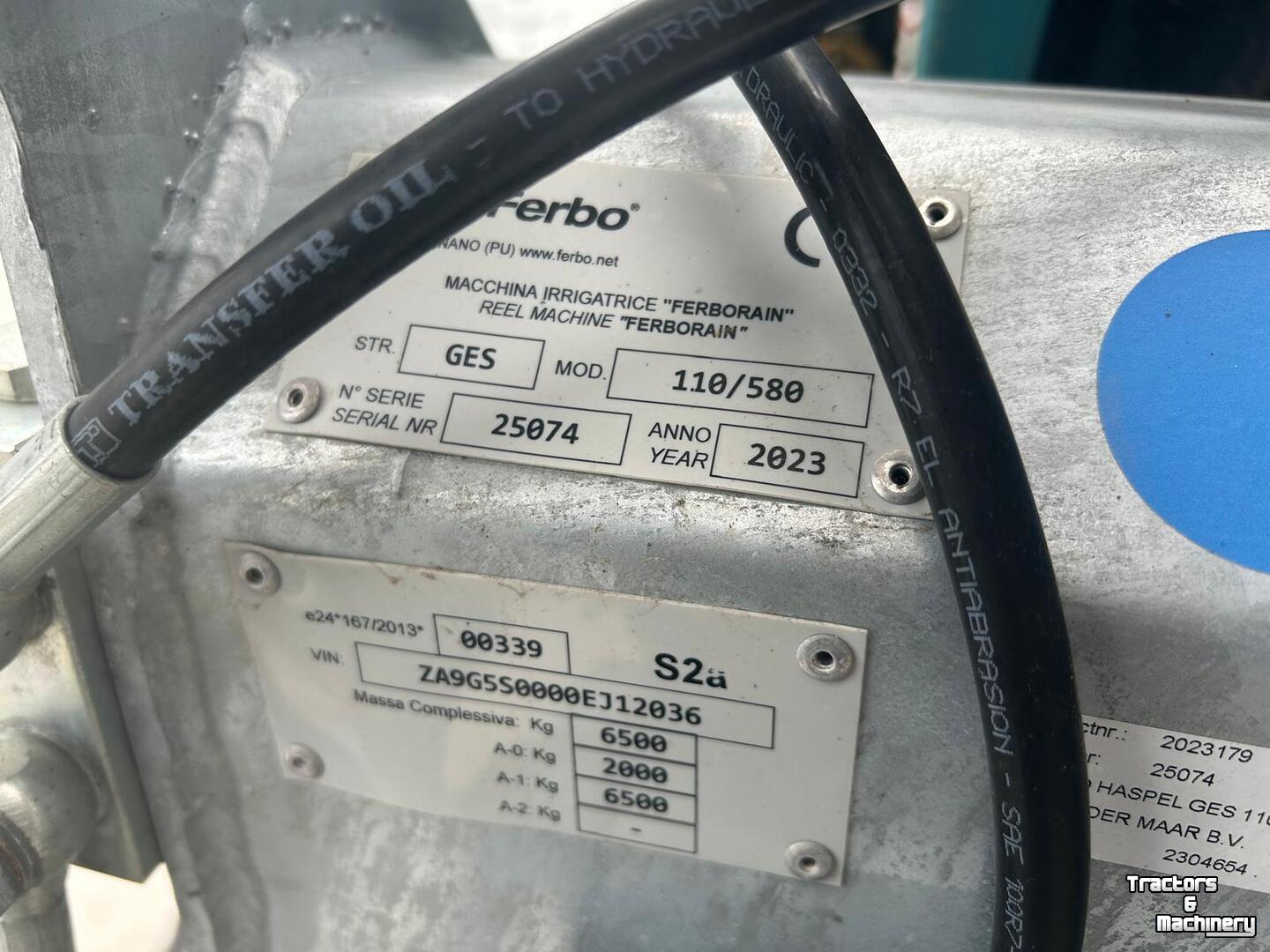 Beregnungsmaschine Ferbo GE-S 110-580