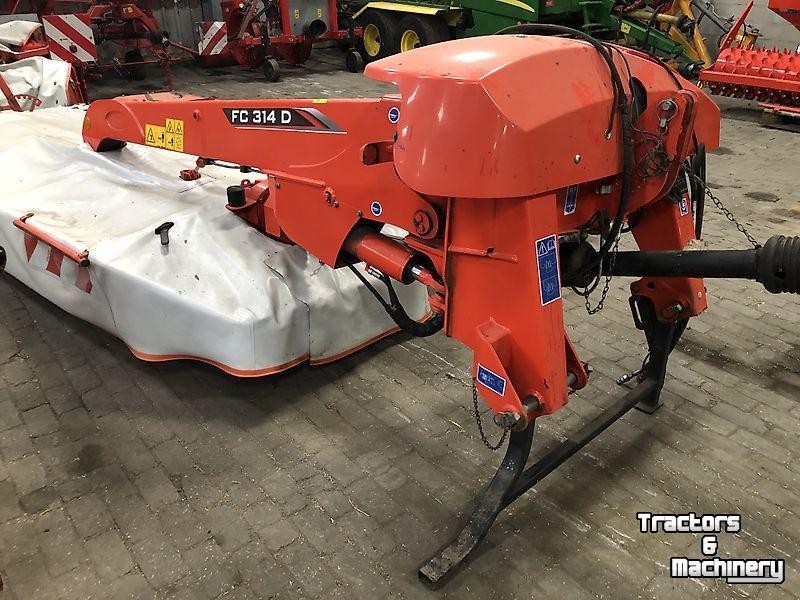 Mähwerk  Kuhn - FC314D FF achtermaaier met kneuzer