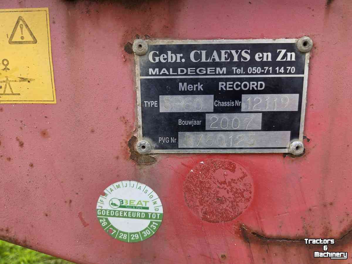 Kipper Record Record SP 60 3 zijdige kipper 6 ton