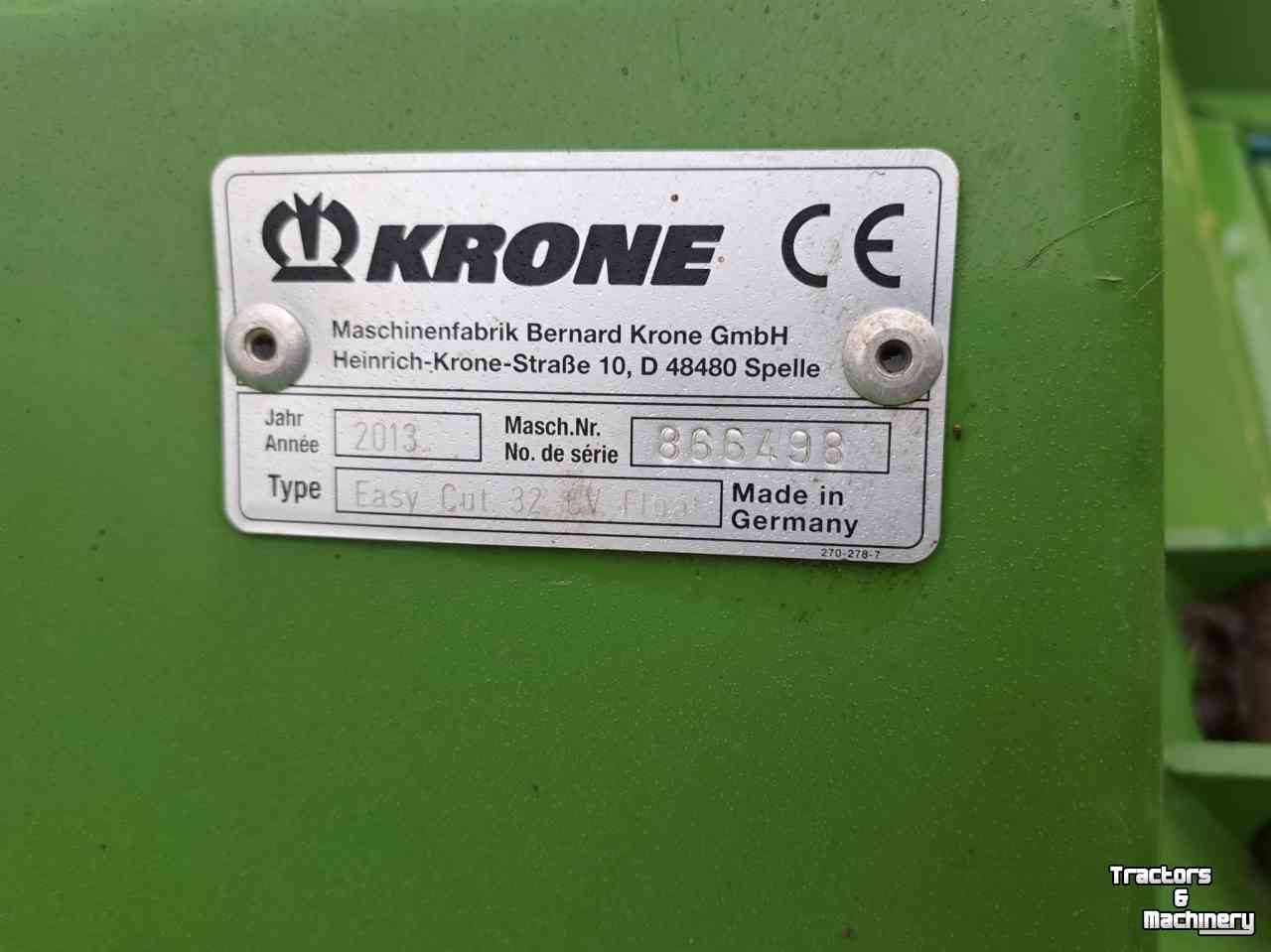 Mähwerk Krone Krone easy cut 320