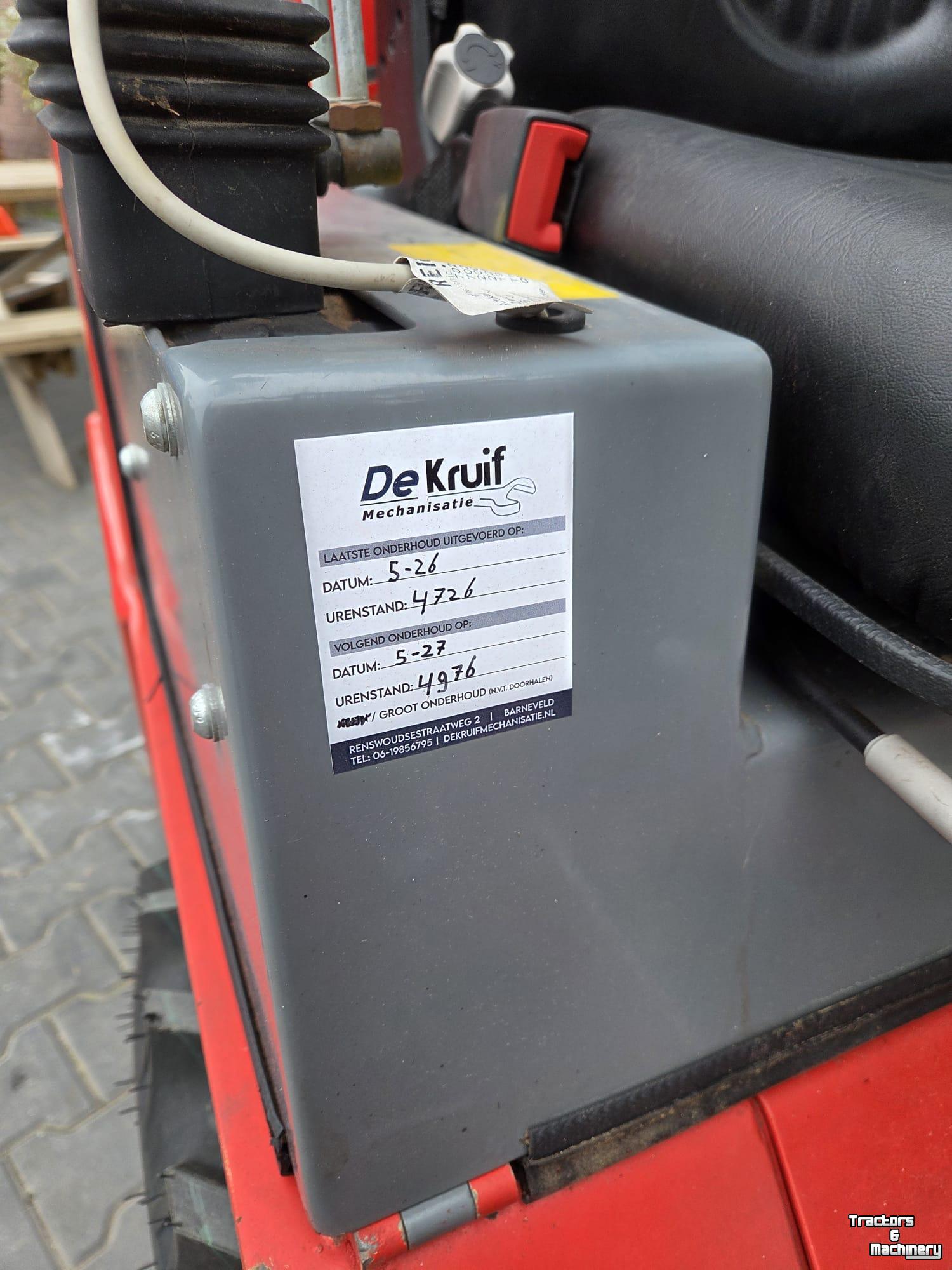 Radlader Fuchs Fuchs F853H lage zitting
