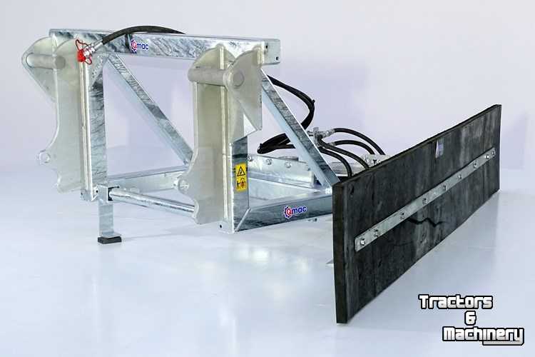Gülleschieber Qmac Module Mestschuif met rubbermat Mailleux aanbouw