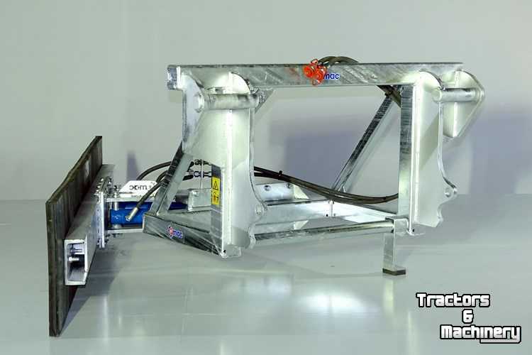 Gülleschieber Qmac Module Mestschuif met rubbermat Mailleux aanbouw