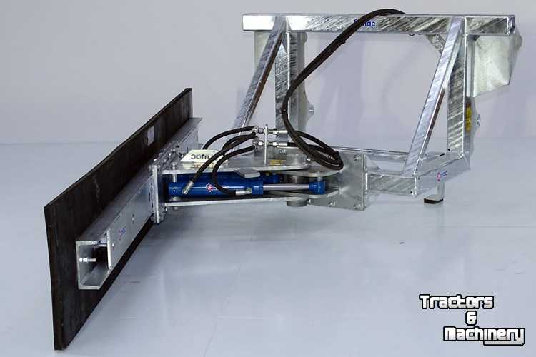 Gülleschieber Qmac Module Mestschuif met rubbermat Mailleux aanbouw