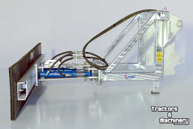 Gülleschieber Qmac Module Mestschuif met rubbermat Mailleux aanbouw