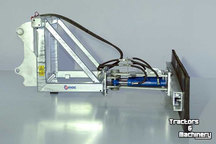 Gülleschieber Qmac Module Mestschuif met rubbermat Mailleux aanbouw