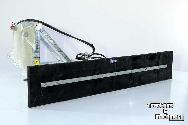 Gülleschieber Qmac Module Mestschuif met rubbermat Mailleux aanbouw