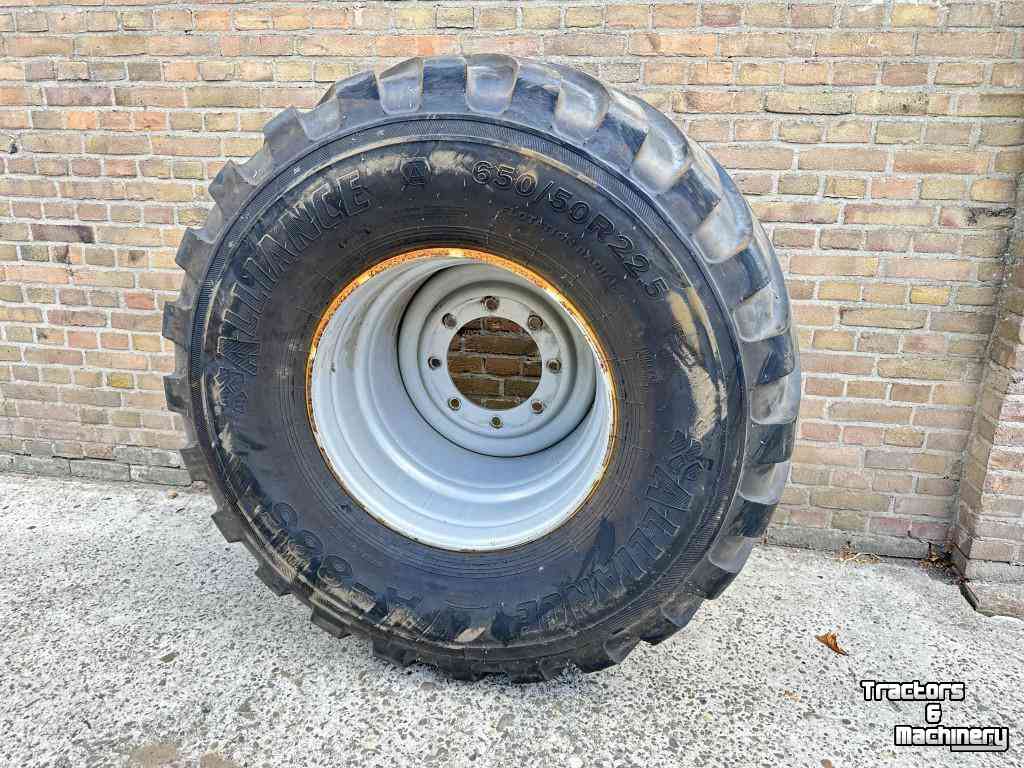 Räder, Reifen, Felgen & Distanzringe Alliance 650/50R22.5 A-885 80%