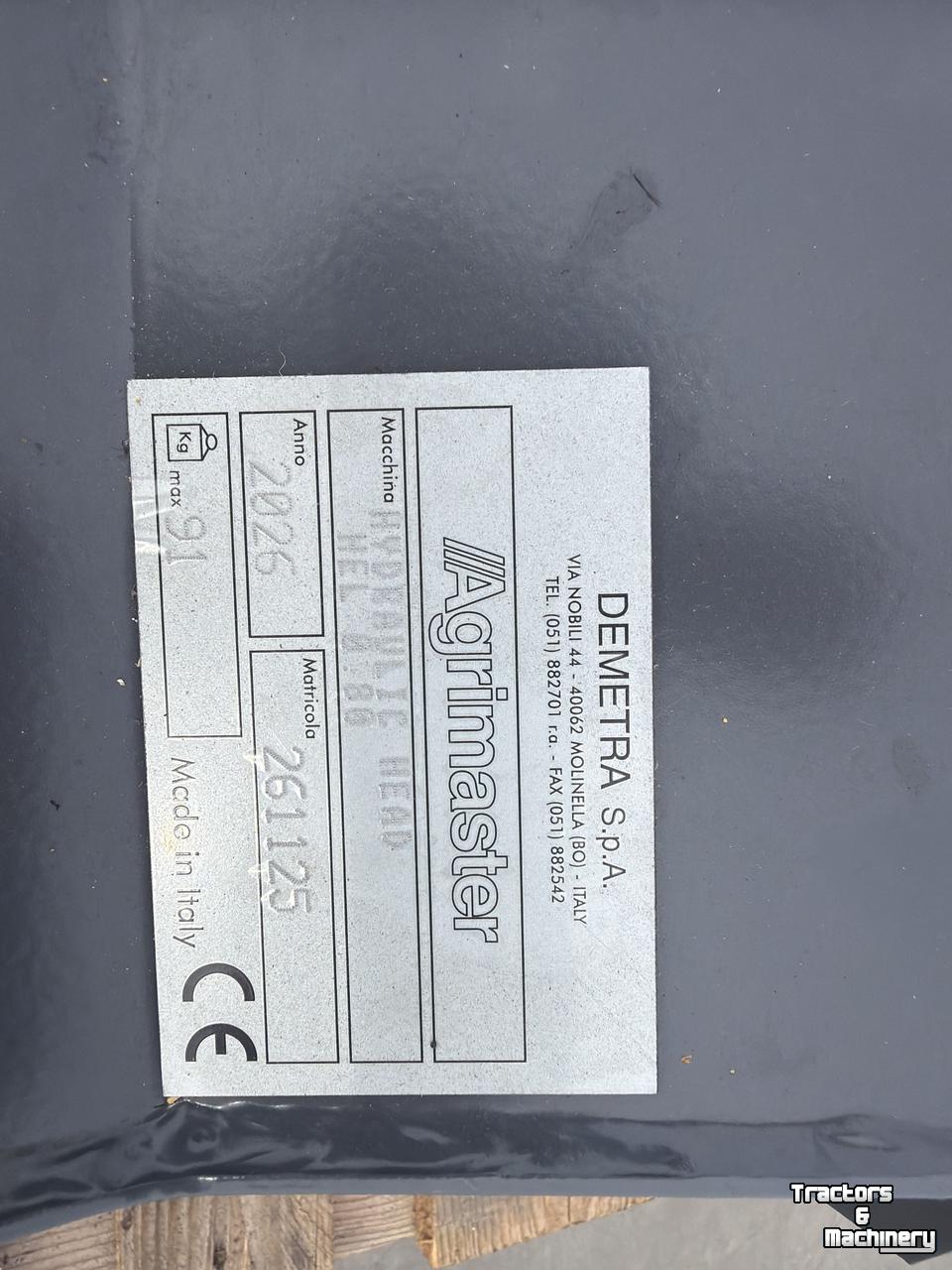 Schlegelmulchgeräte AGM Hydraulische klepelmaaier CW 05