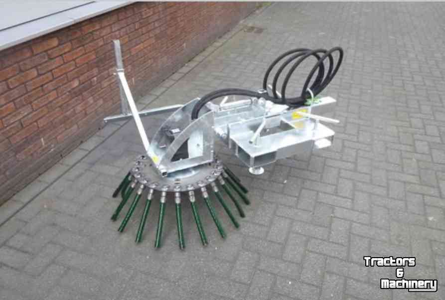 Unkrautbürste  Onkruid borstel  pallet vork aanbouw