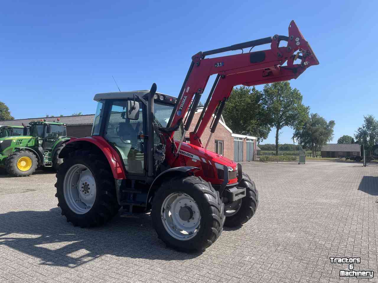 Schlepper / Traktor Massey Ferguson 5650 DYNA4 AIRCO TRIMA FRONTLDR.