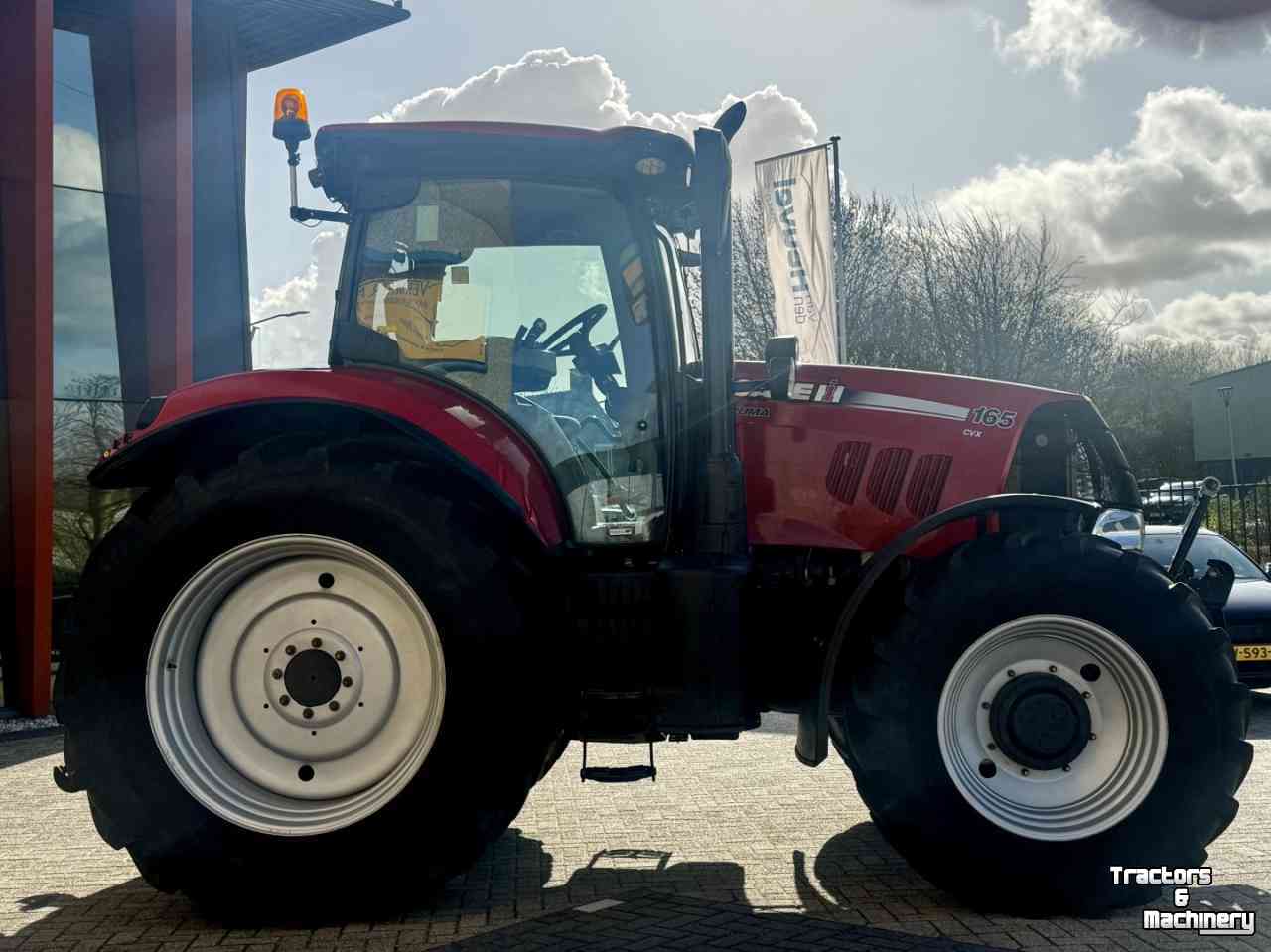 Schlepper / Traktor Case-IH Puma 165CVX vario Fronthef Lucht 6026u  vol geveerd 40km