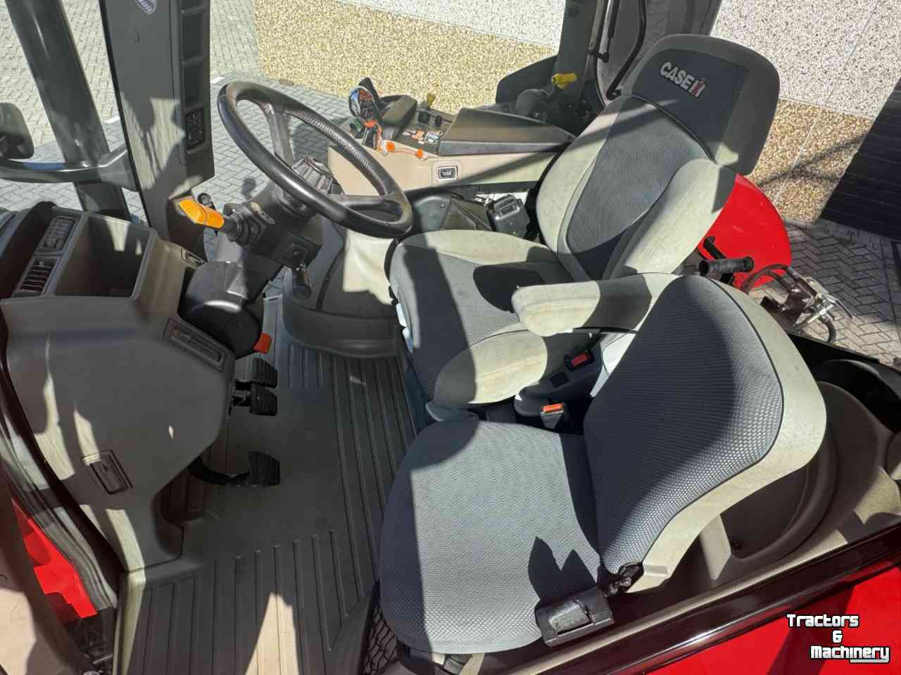Schlepper / Traktor Case-IH Puma 165CVX vario Fronthef Lucht 6026u  vol geveerd 40km