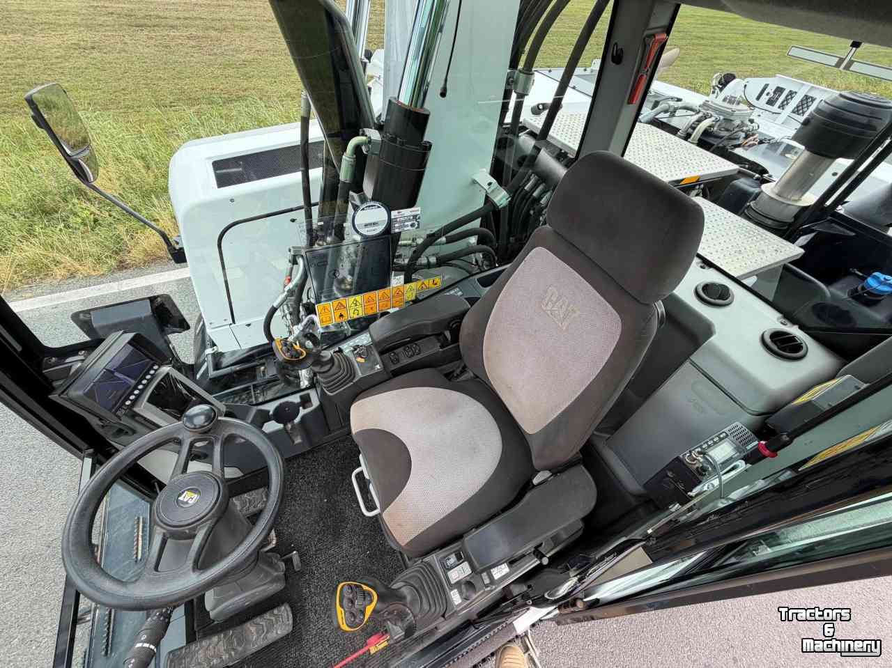 Mobilbagger Caterpillar Cat M314F - Engcon + bakkenwagen Mobiele graafmachine Midejo