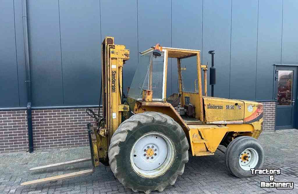 Geländestapler Sanderson SB 50 TC ruwterrein heftruck - Manitou JCB