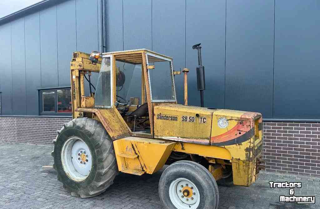 Geländestapler Sanderson SB 50 TC ruwterrein heftruck - Manitou JCB