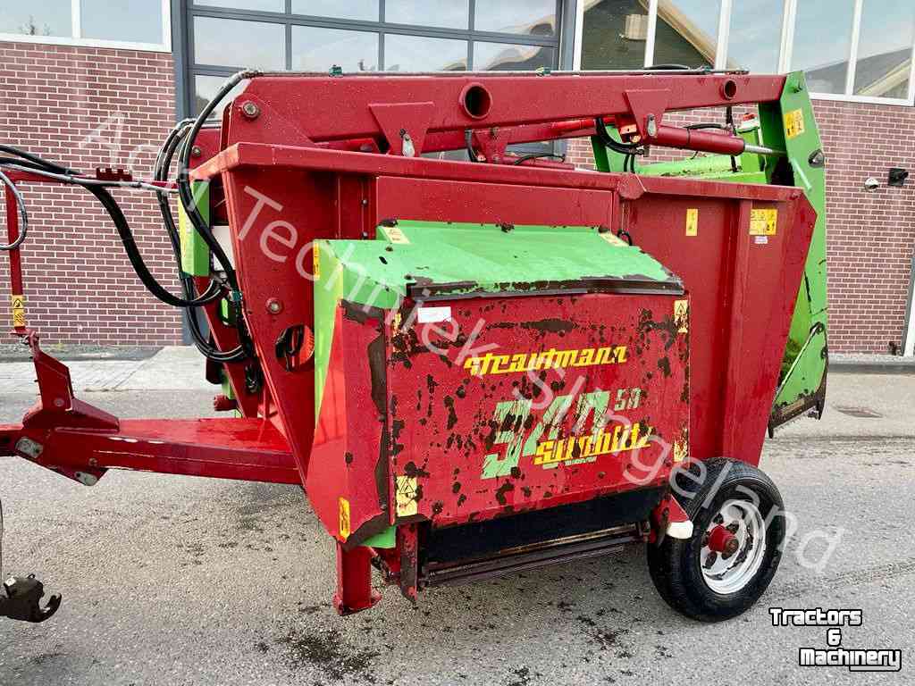 Selbstladender Futterverteilwagen Strautmann Siloblitz 340 SA voeruitkuilwagen