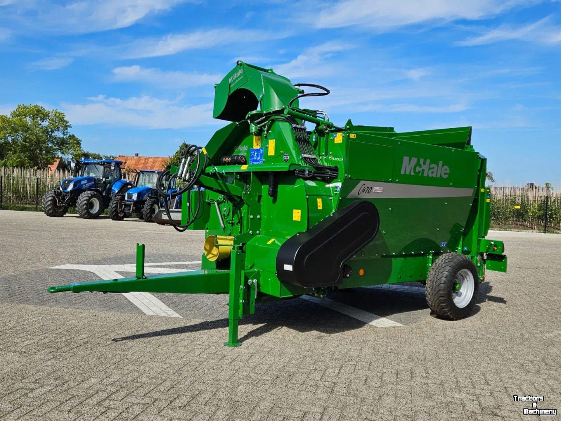 Strohverteiler für Liegeboxen McHale C470 Stroblazer