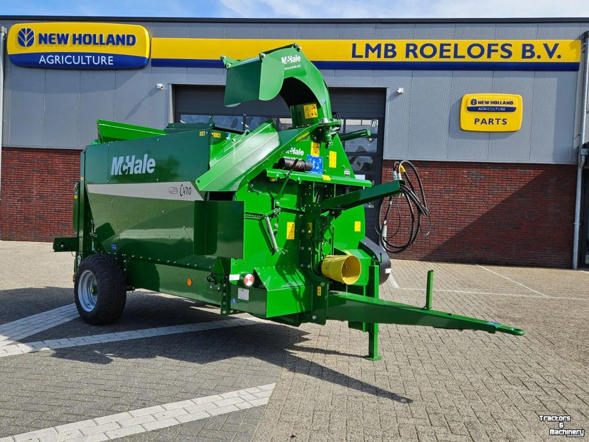 Strohverteiler für Liegeboxen McHale C470 Stroblazer