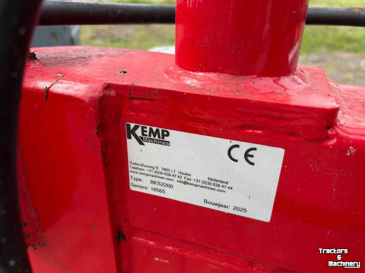 Ballengreifer Kemp BKS 2200 als nieuw!