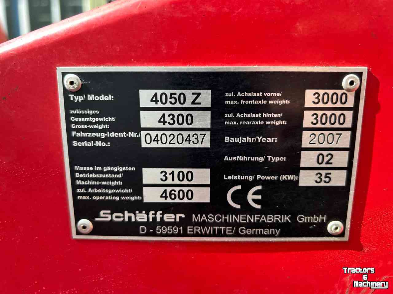 Radlader Schäffer 4050Z