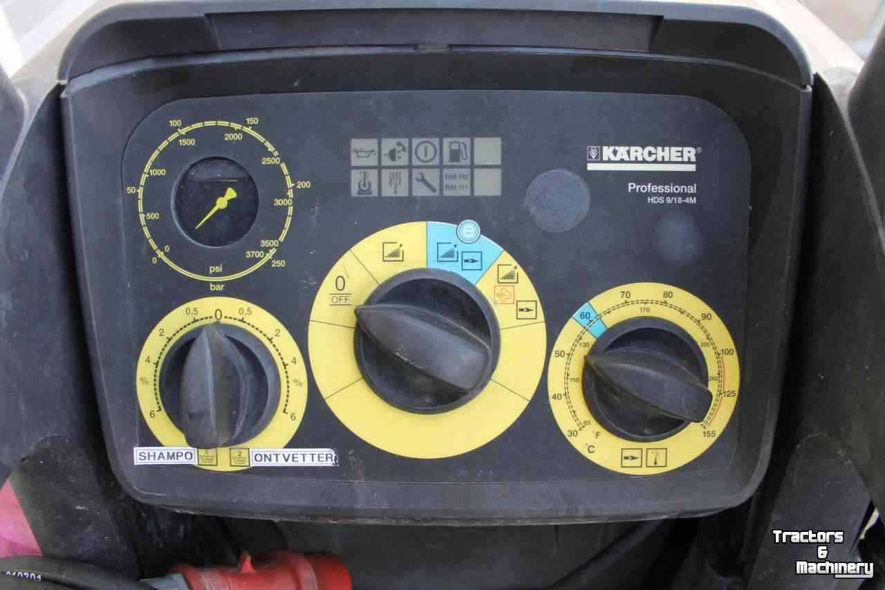 Hochdruckreiniger Kalt / Warm Karcher HDS9/18-4M heetwater hogedrukreiniger stoomcleaner