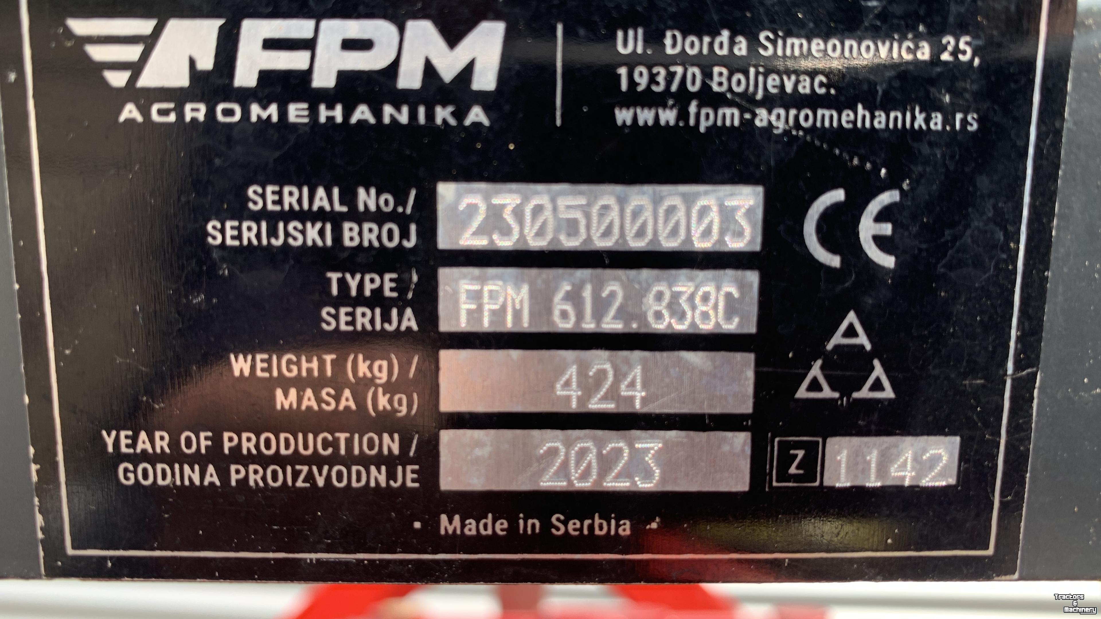 Bodenfräse Farmax FPM 612.838C