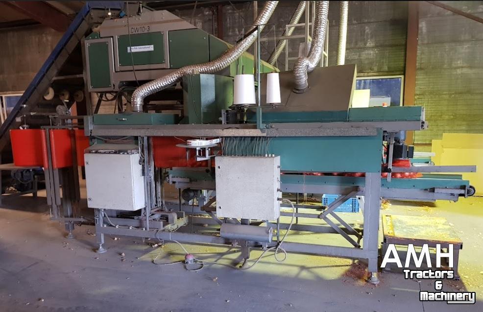 Sonstiges Förderanlagen und Material-Handling-Ausrüstungen Pro-Pak BSM-1 rolverpakker links onbekend / unknown rolverpakker roll stock bagger raschelsack verpackung netzmaschine