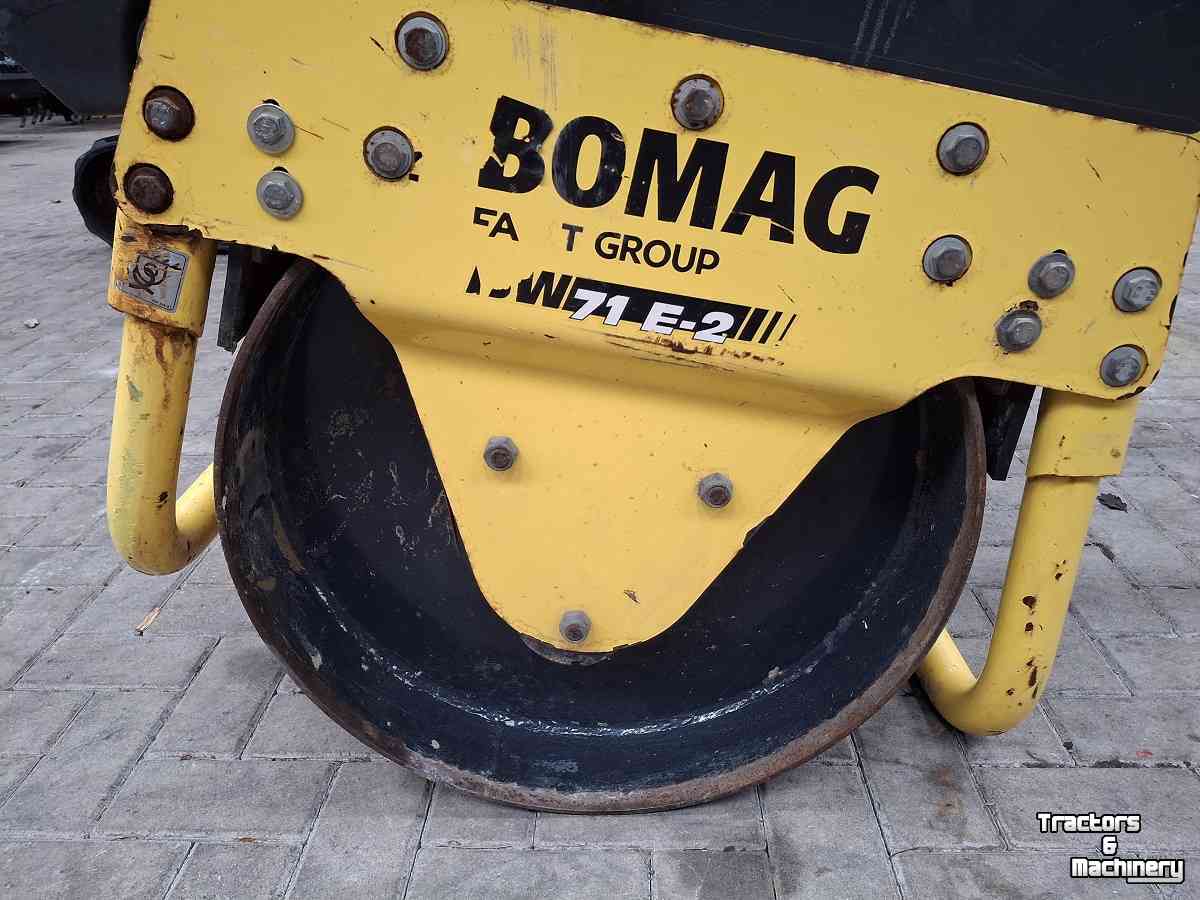 Asphaltwalze Bomag BW71E-2, trilwals, asfaltwals, puinwals, BJ2021!
