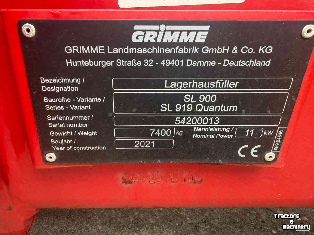 Lagerhausfüller Grimme SL919 Quantum