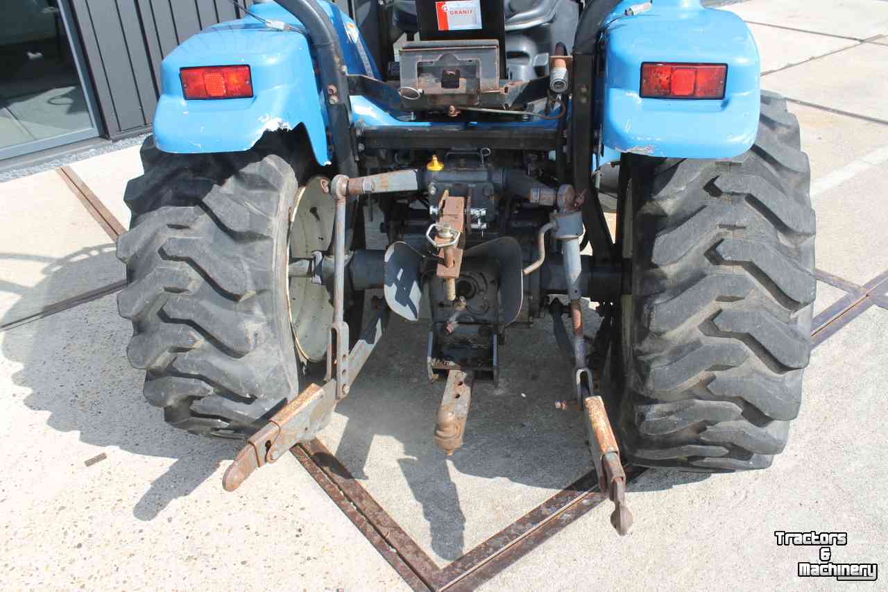 Gartentraktoren New Holland TC25D (Shibaura ST324H) hydrostaat minitrekker tractor met voorlader frontlader
