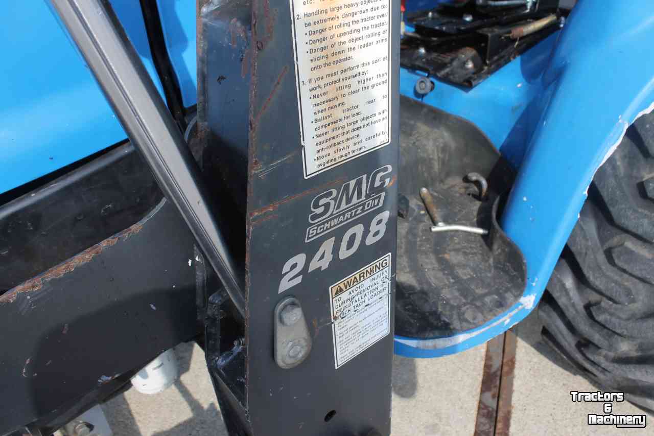 Gartentraktoren New Holland TC25D (Shibaura ST324H) hydrostaat minitrekker tractor met voorlader frontlader