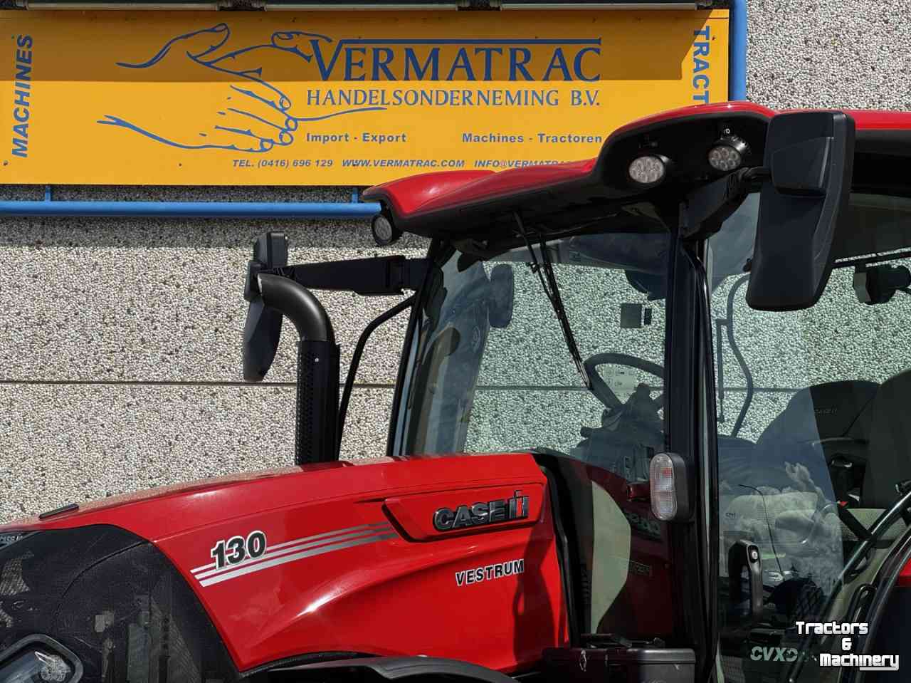 Schlepper / Traktor Case-IH Vestrum 130CVX vario Stage V  Lucht Hydr rem dakluik vol geveerd