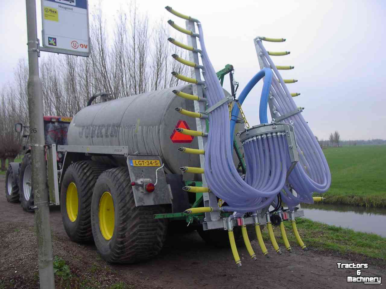 Grünlandinjektor De With Sleepvoet bemester