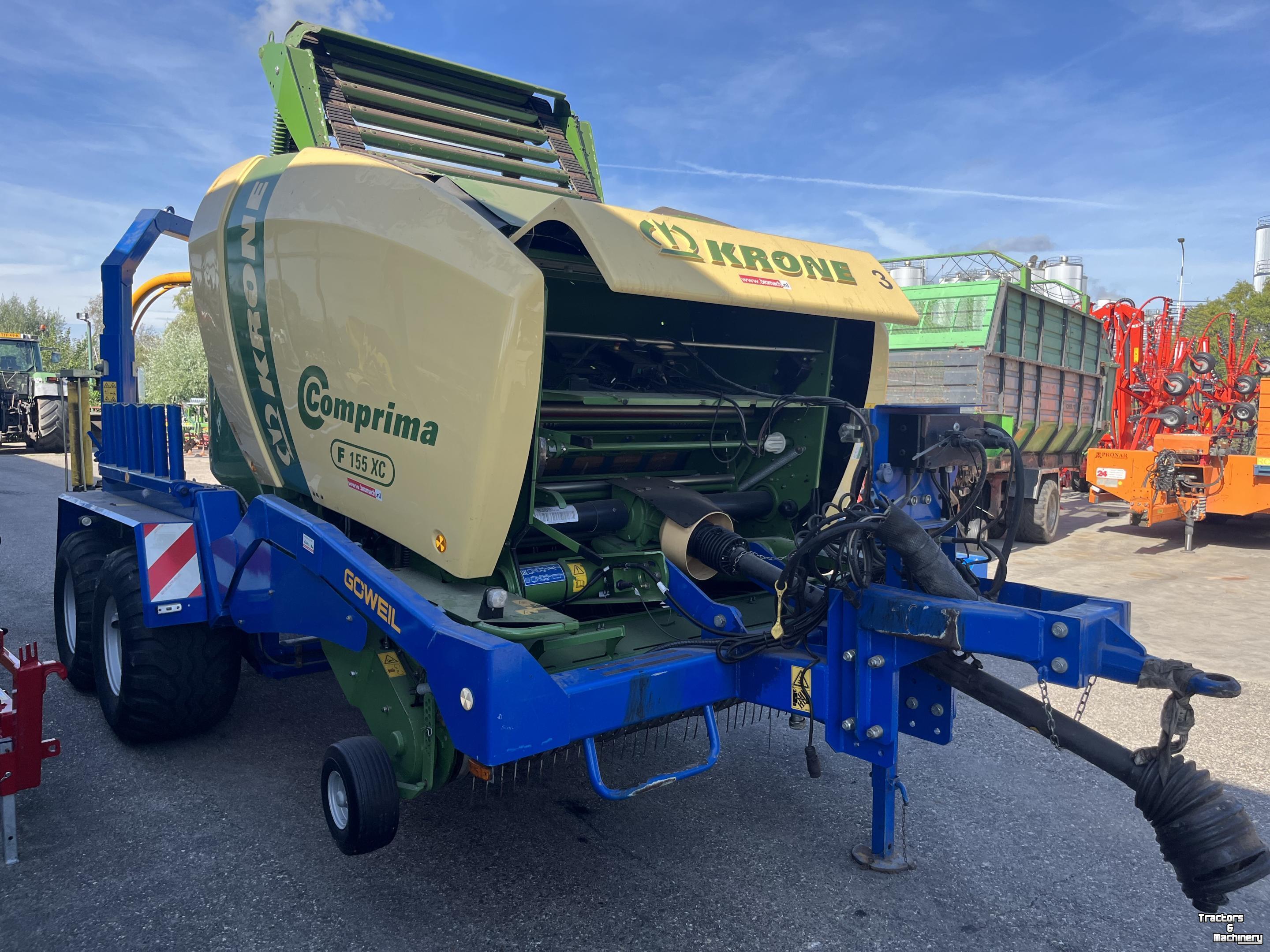 Pressen Krone comprima F155XC In gowell